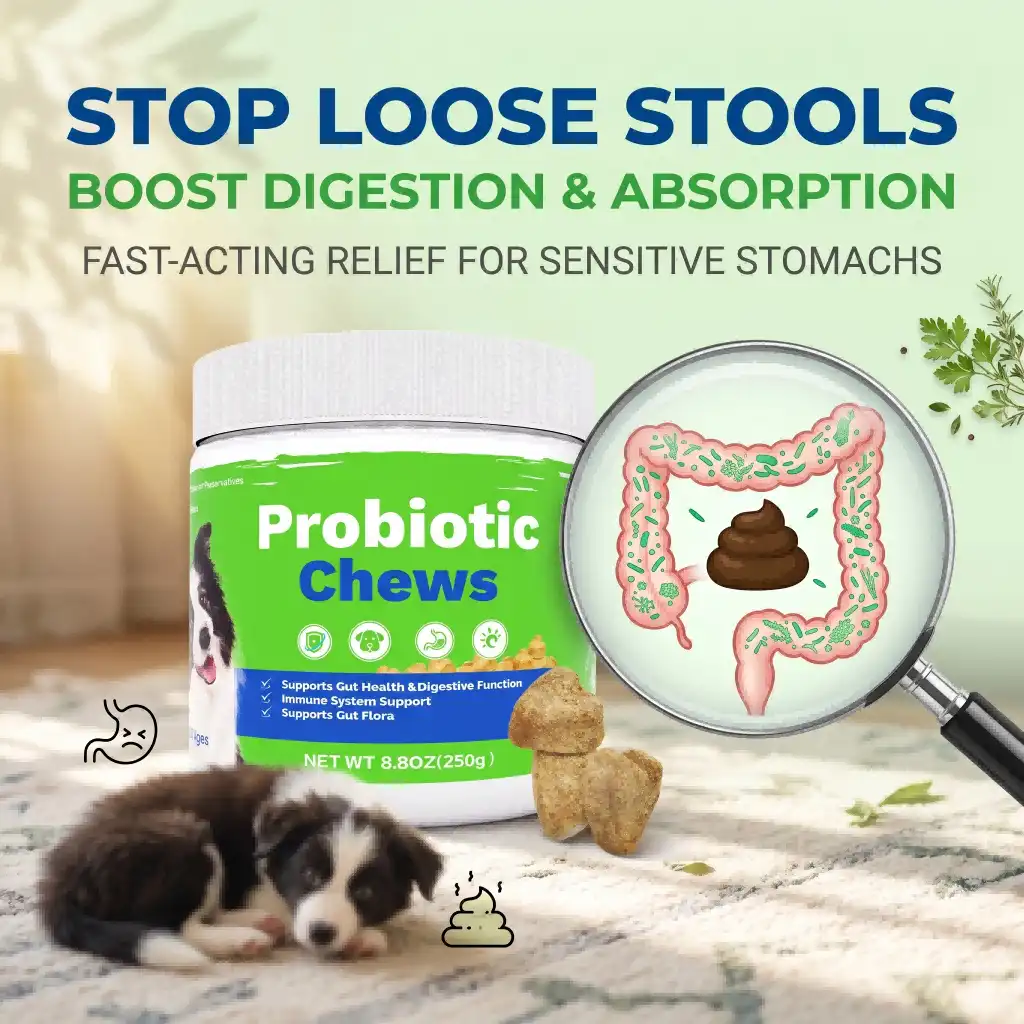 Daily Probiotics for Dogs: Improves Digestive Health